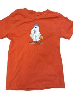 Feeling Boo-jee Orange Short Sleeve Graphic Tee